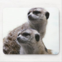 Meerkat Pair Mouse Pad
