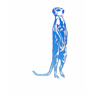 Meerkat T-Shirt by Lotacats