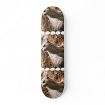 Meerkat with Dirty Face  Skateboard