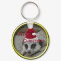 Meerkat Xmas Keychain