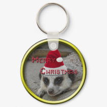 Meerkat Xmas Keychain