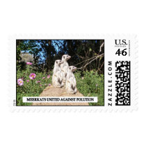Meerkats Against Polution Postage stamps