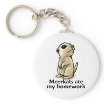 Meerkats ate my homework keychains