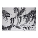 Meerkats mobbing Cobra - Art Print by Dafila_Scott Meerkats mobbing Cobra - Art Print