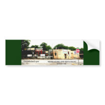 Meers Store and Restaurant Meers Oklahoma bumper stickers