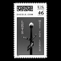 MEET FOR LUNCH stamps