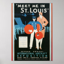 Meet Me in St. Louis Int'l Aircraft Exposition Print