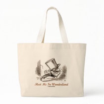 Meet Me In Wonderland (Mad Hatter Running) Bags