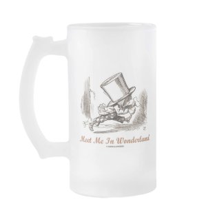 Meet Me In Wonderland (Mad Hatter Running) mug