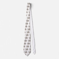 Meet Me In Wonderland (Mad Hatter Running) Neckties