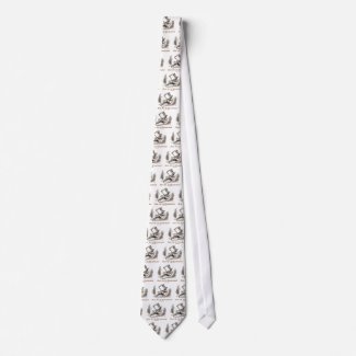 Meet Me In Wonderland (Mad Hatter Running) tie