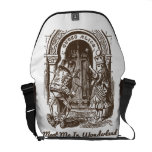 Meet Me In Wonderland Queen Alice Frog Entrance Courier Bag