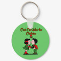 Meet me Under the Mistletoe KeyChain