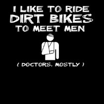 Meet Men Dirt Bike Motocross Funny Shirt Humor