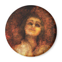 Meet Ms Creepy magnets by suburbanscenes Meet Ms Creepy magnets