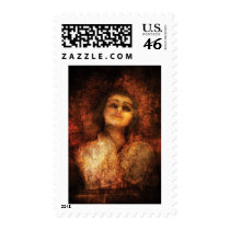 Meet Ms Creepy postage by suburbanscenes Meet Ms Creepy postage