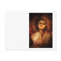 Meet Ms Creepy postcards