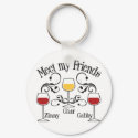 Meet my WIne Friends keychains