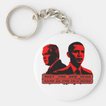 Meet the New Boss Key Chains