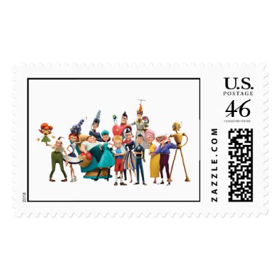 Meet the Robinsons Cast Disney stamps