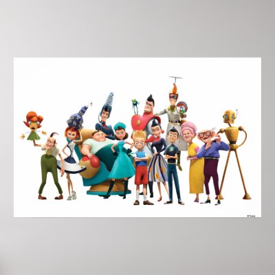 Meet the Robinsons Cast Disney posters