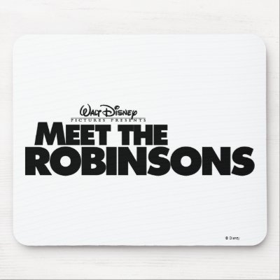Meet The Robinsons Logo Disney mousepads