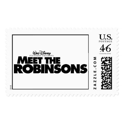 Meet The Robinsons Logo Disney postage