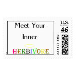 Meet Your Inner Herbivore Stamp
