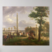 Meeting between Napoleon I  and Pope Print