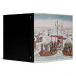 Meeting between Napoleon I &amp; Tsar Alexander I Vinyl Binders