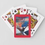Meeting D' Aviation in Nice, France Poster Deck Of Cards