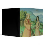 Meeting of Aeneas and Anne, the sister of Dido binders