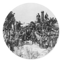 Meeting of the Rails - Promontory Point Utah 1869 Sticker