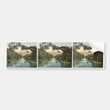 Meeting of the Waters. Killarney. Co. Kerry, Irela Bumper Sticker