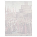 Meeting The Pilgrims With The Pope By Carpaccio letterhead