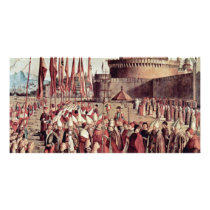 Meeting The Pilgrims With The Pope By Carpaccio Photo Cards