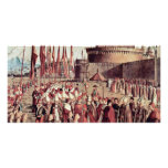 Meeting The Pilgrims With The Pope By Carpaccio Photo Cards