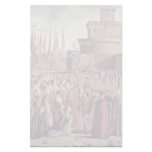 Meeting The Pilgrims With The Pope By Carpaccio Stationery Paper