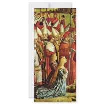 Meeting The Pilgrims With The Pope Detail By Carpa Rack Card Template