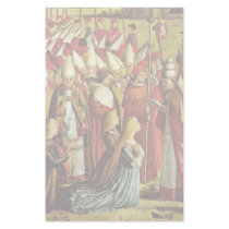 Meeting The Pilgrims With The Pope Detail By Carpa Stationery Paper
