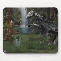 Meeting with the dragon mousepads