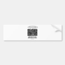 Meetings In The Microbial World (Quorum Sensing) Bumper Sticker