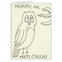 . . . Meets Cthulhu Card