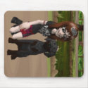 Meez-Punk's Not Dead mousepads by Moondial Meez-Punk's Not Dead mousepads