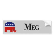 Megohmio pegatinas de parachoque by Politicaltshirts Megohmio pegatinas de parachoque