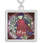 "Meg" Rag Doll name pendant necklaces