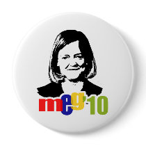 Meg Whitman para el gobernador 2010 botones by Politicaltshirts Meg Whitman para el gobernador 2010 botones