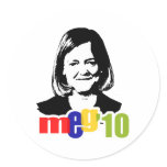 Meg Whitman for Governor 2010 Round Sticker
