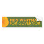 Meg Whitman For Governor Bumper Stickers