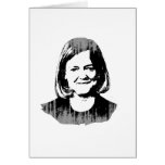 MEG WHITMAN -.png Greeting Cards